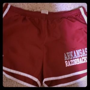 Arkansas Razorback Running Shorts